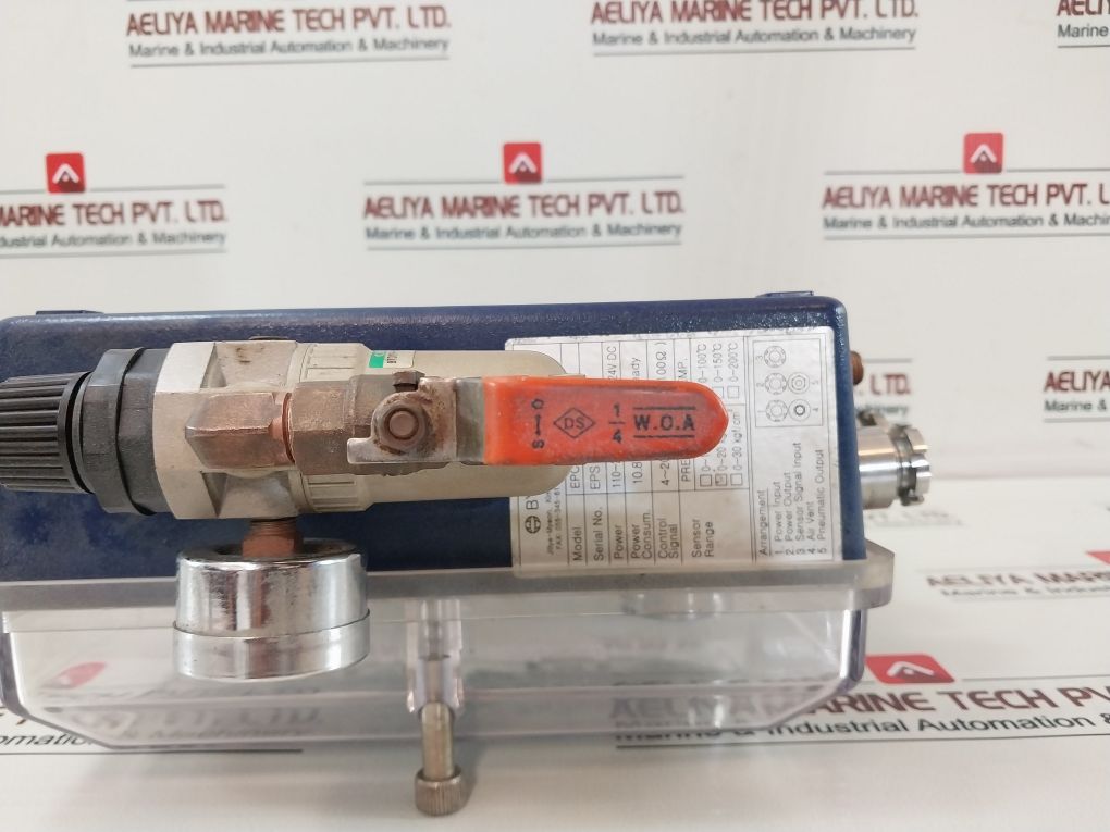 By Controls Epcon Electro-pneumatic Controller 0-20 Kgf/Cm2