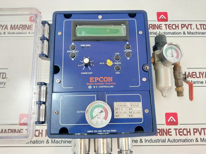 By Controls Epcon Electro-pneumatic Controller 0-20 Kgf/Cm2