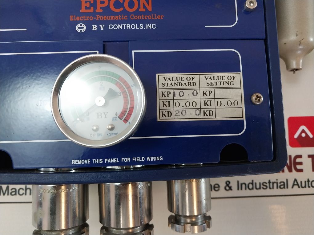 By Controls Epcon Electro-pneumatic Controller 0-20 Kgf/Cm2