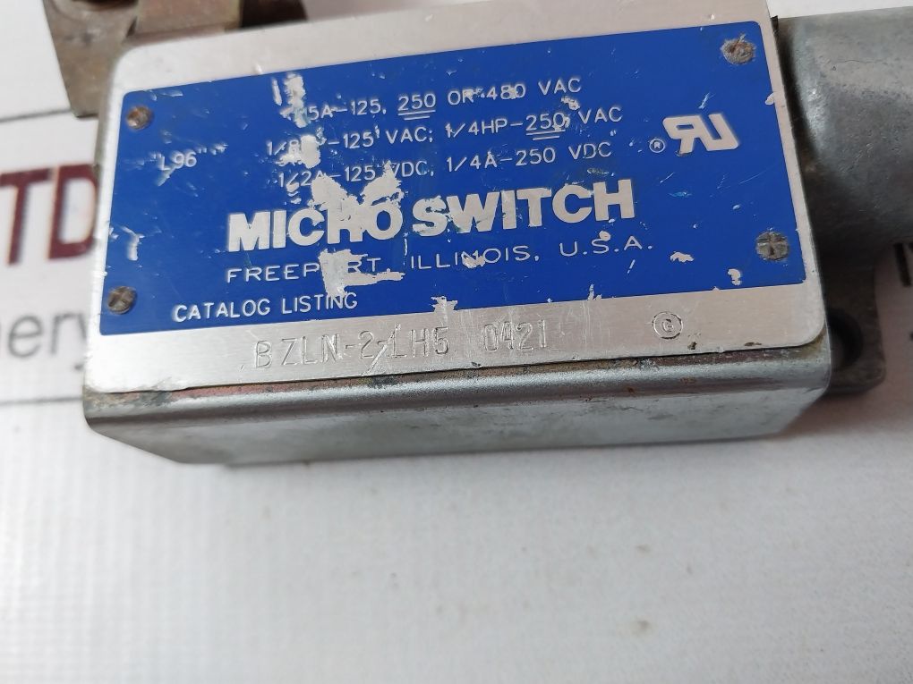 Honeywell Bzln-2-lh5 Micro Switch