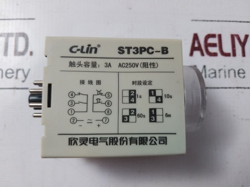 C-lin St3Pc-b Time Relay 0-60S