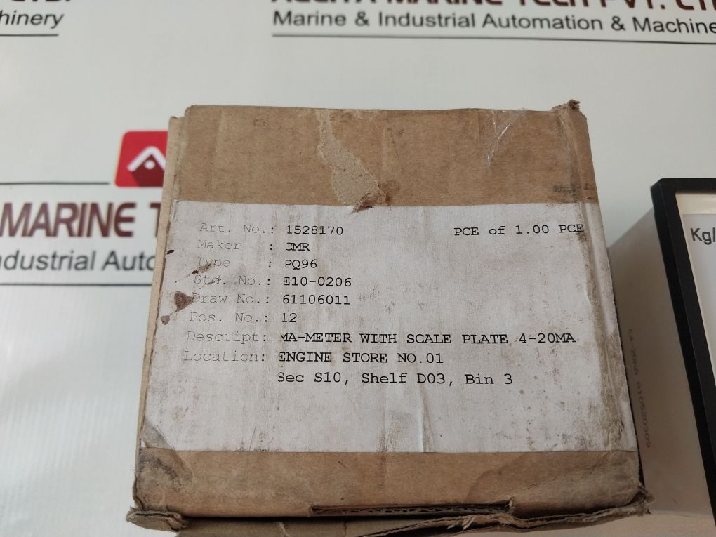 C-m-r Pq96 Panel Meter -1 To 5 Kg/Cm²
