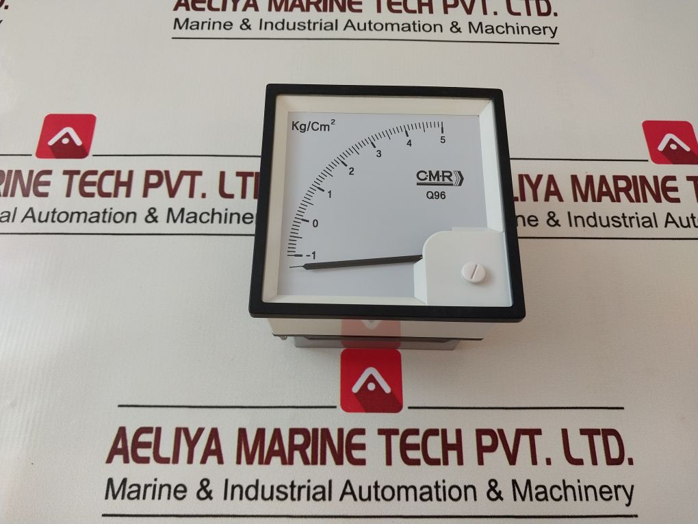 C-m-r Pq96 Panel Meter -1 To 5 Kg/Cm²