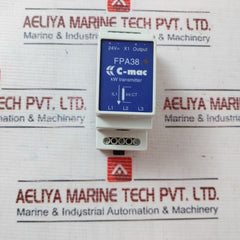 C-mac Fpa38 Kw Transmitter 021-00139 60A 500Vac