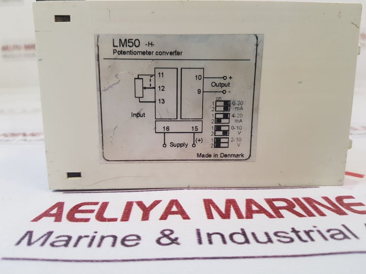 C-mac Lm50-0-230-3 Signal Converter