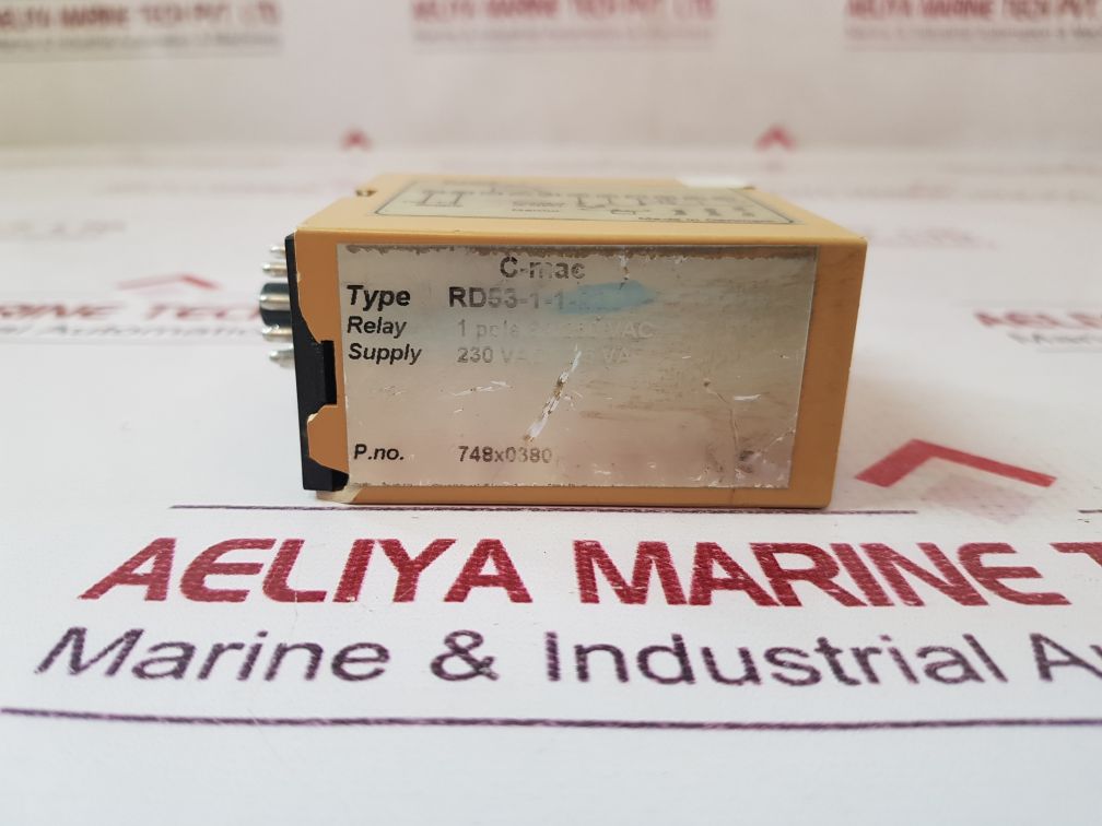 C-mac Rd53-1-1-230 Counting Relay