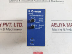 C-mac Rr10-1-0-024-200 Tachometer Relay 24 Vdc 2 W