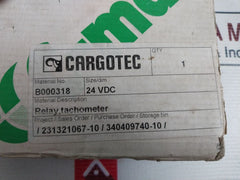 C-mac Rr10 -1-0-024-200 Tachometer Relay