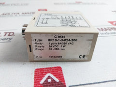 C-mac Rr10 -1-0-024-200 Tachometer Relay