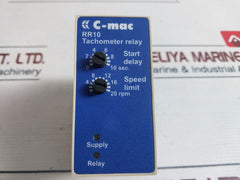 C-mac Rr10 -1-0-024-200 Tachometer Relay