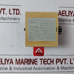 C-mac Rt40-1-1-230-m2-guld Impulse-continuity Relay