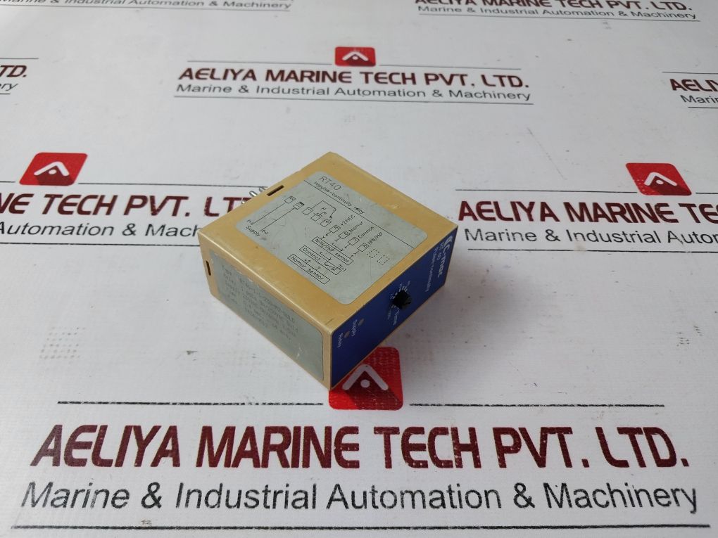 C-mac Rt40-1-1-230-m2-guld Impulse-continuity Relay