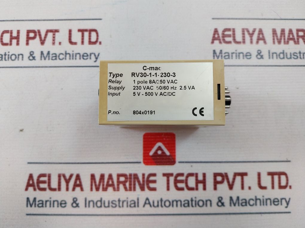 C-mac Rv30-1-1-230-3 Control Module 8A/250 Vac