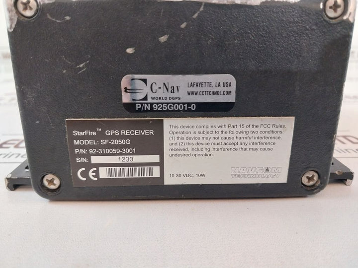 Navcom Starfire Sf-2050G Gps Receiver 92-310059-3001
