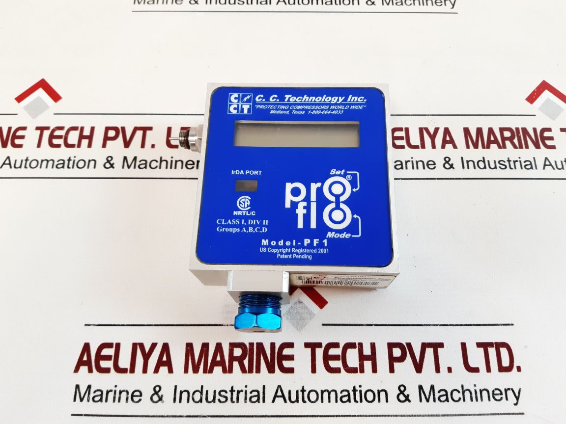 C.c. technology pf1 monitoring device