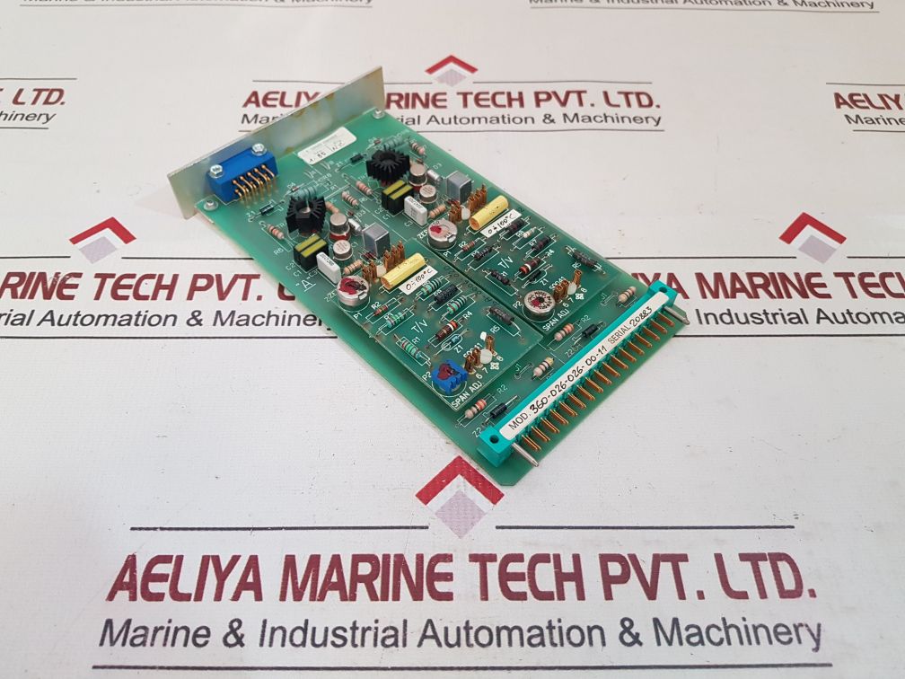 Carlo gavazzi 360 input transducer card 360-026-026-00-11 
