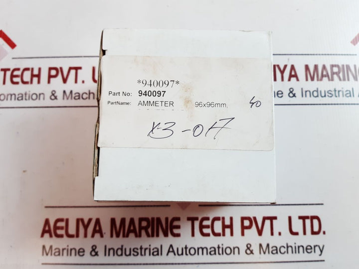 C.T 40/5A Ammeter 0 -40/80 A 