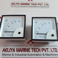 C.T 40/5A Ammeter 0 -40/80 A 