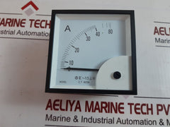 C.T 40/5A Ammeter 0 -40/80 A 