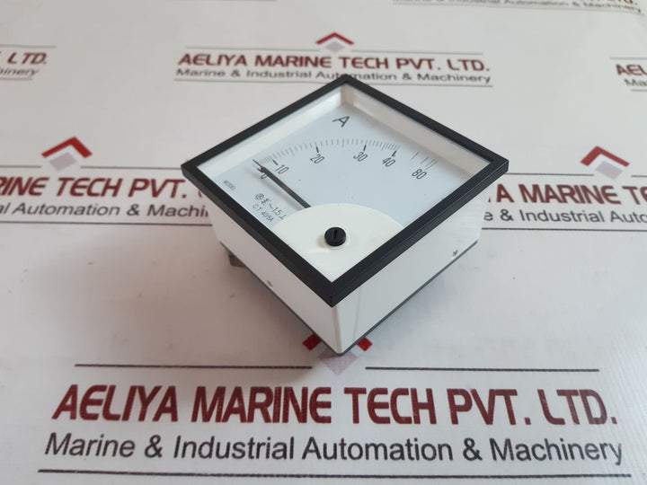 C.T 40/5A Ammeter 0 -40/80 A 