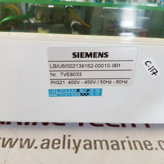 Siemens lb/u6/002139162-00010-001 relay