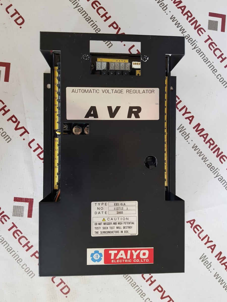 Taiyo exu-61a automatic voltage regulator