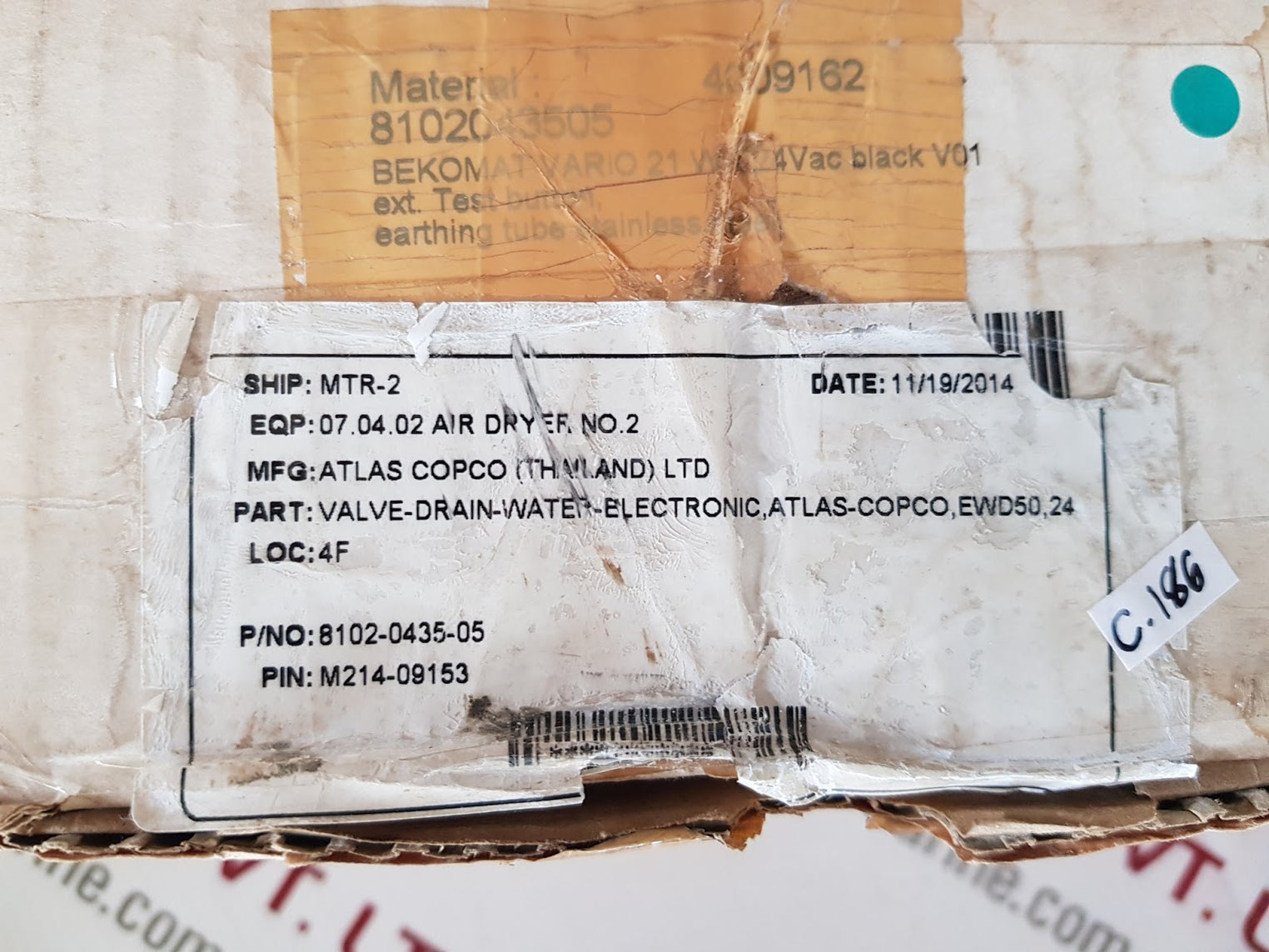 Atlas copco ewd 50 b electronic drain-water 8102043505