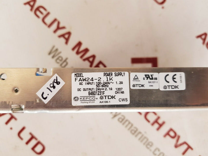 Kepco tdk faw24-2.1k power supply