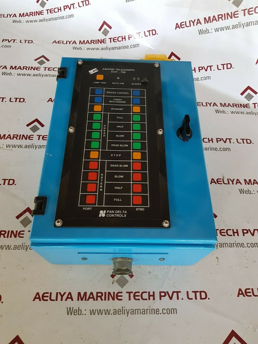 Pan delta eot-706 engine telegraph