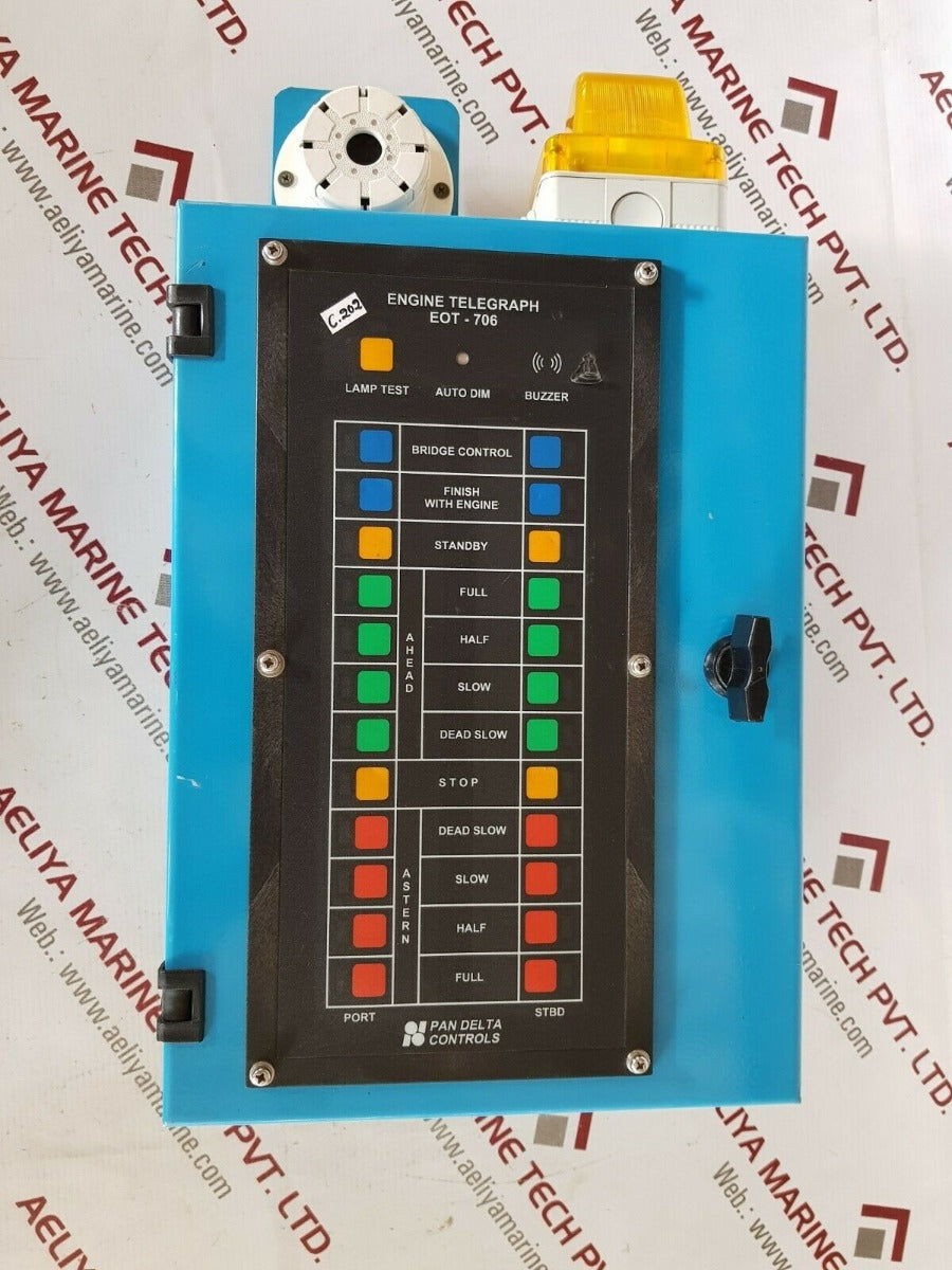 Pan delta eot-706 engine telegraph