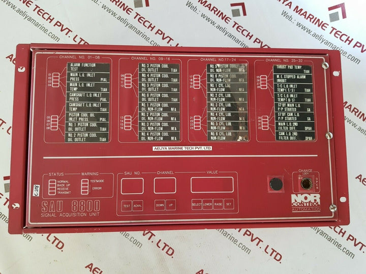 Nor control sau 8800 signal acquisition unit