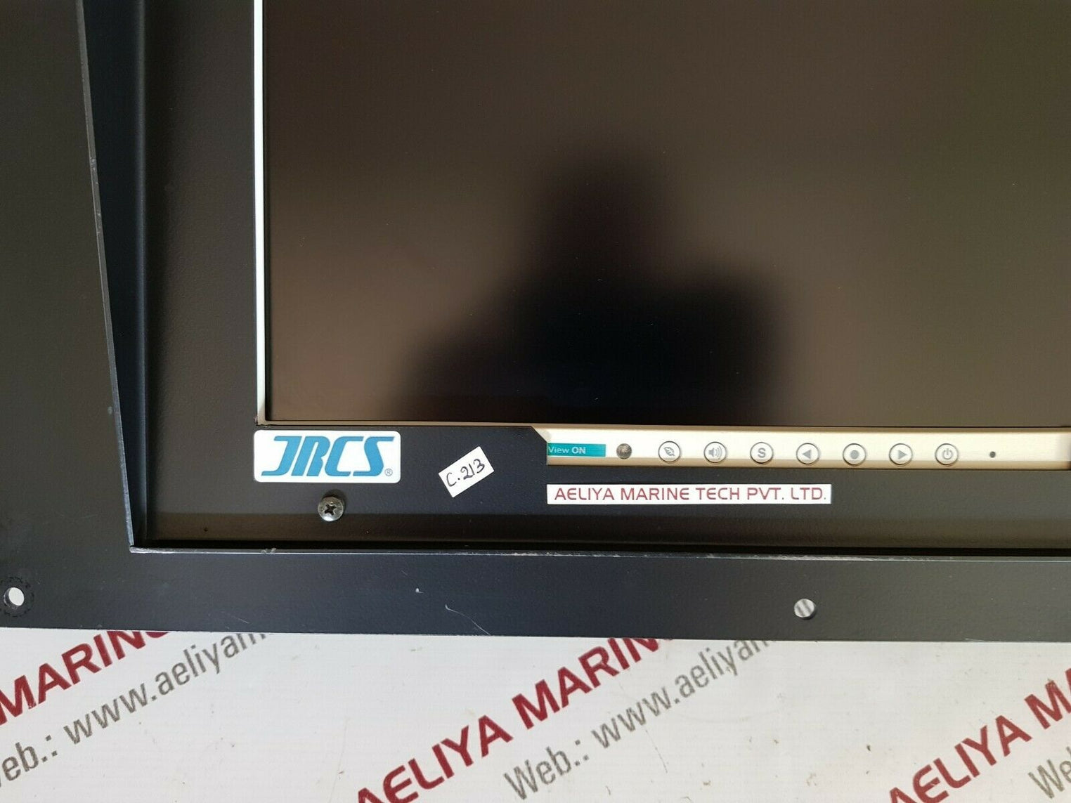 Jrcs sms-u19a-17l-3 lcd graphic terminal