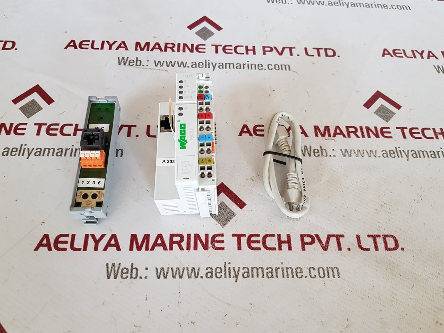 wago 750-342 ethernet fieldbus koppler digital analog signals