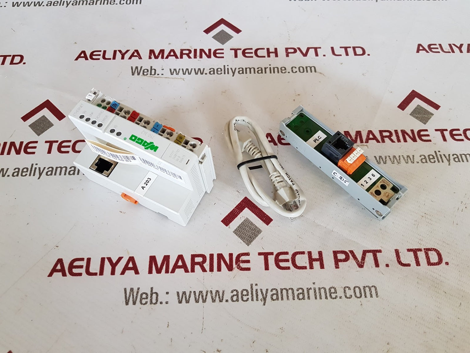 wago 750-342 ethernet fieldbus koppler digital analog signals