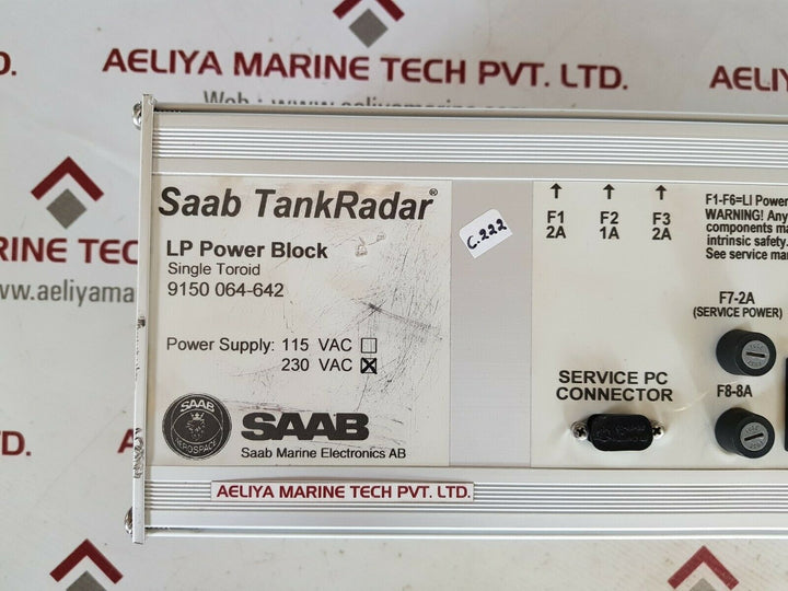 Saab tankradar 9150 064-642 a lp power block
