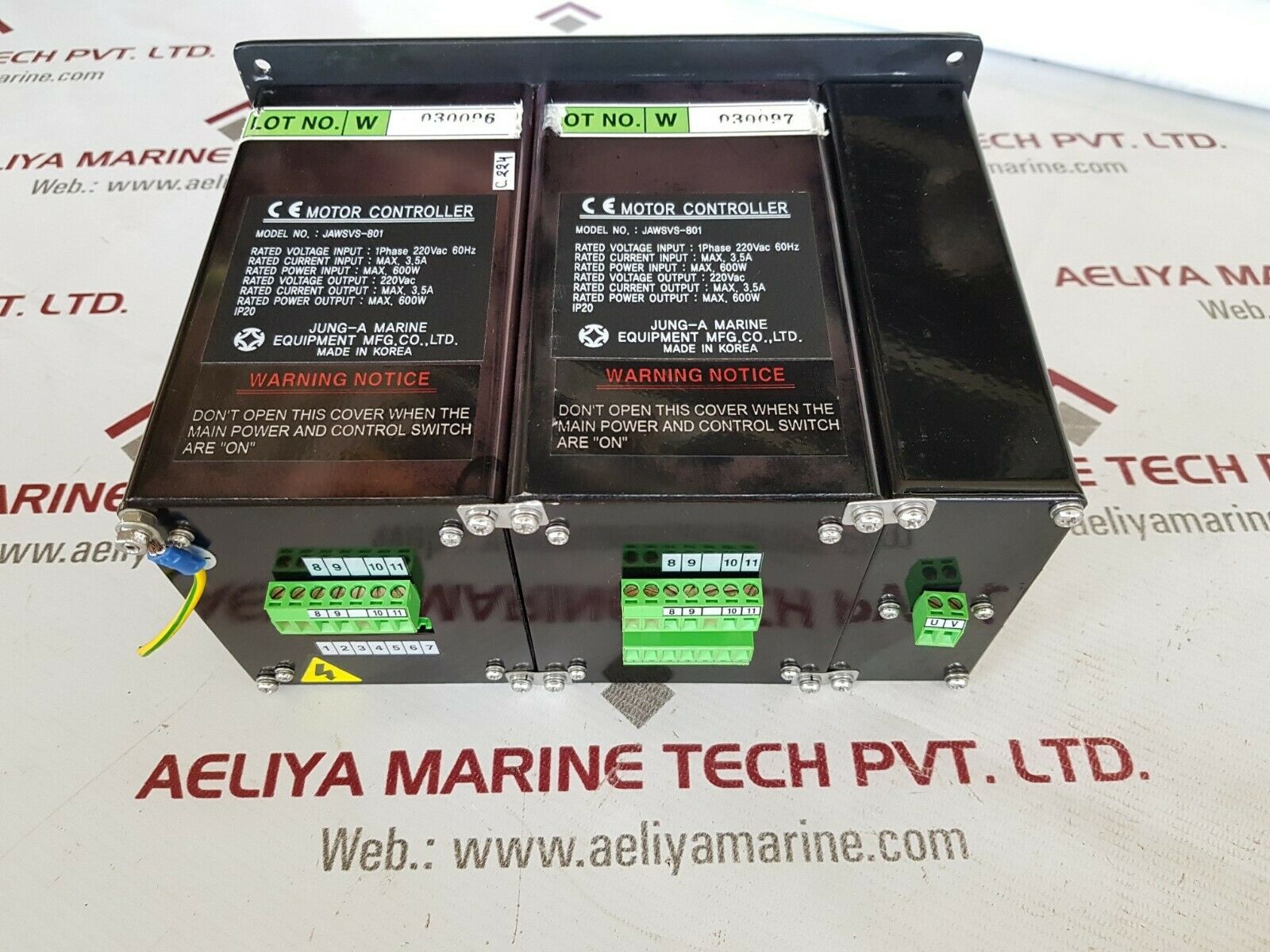 Jung-a wiper controller jawsvs-801 motor controller