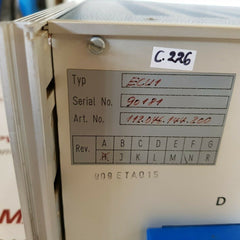 Sulzer ecu 1 engine control unit