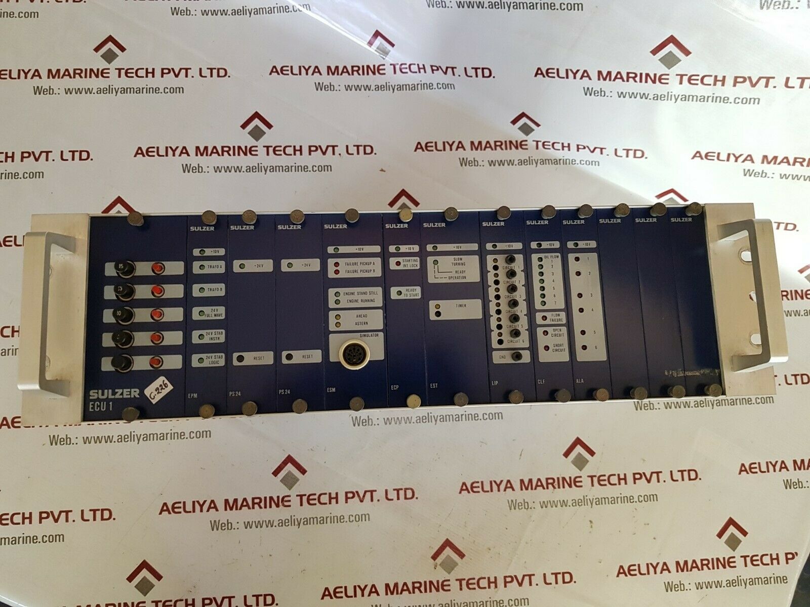 Sulzer ecu 1 engine control unit