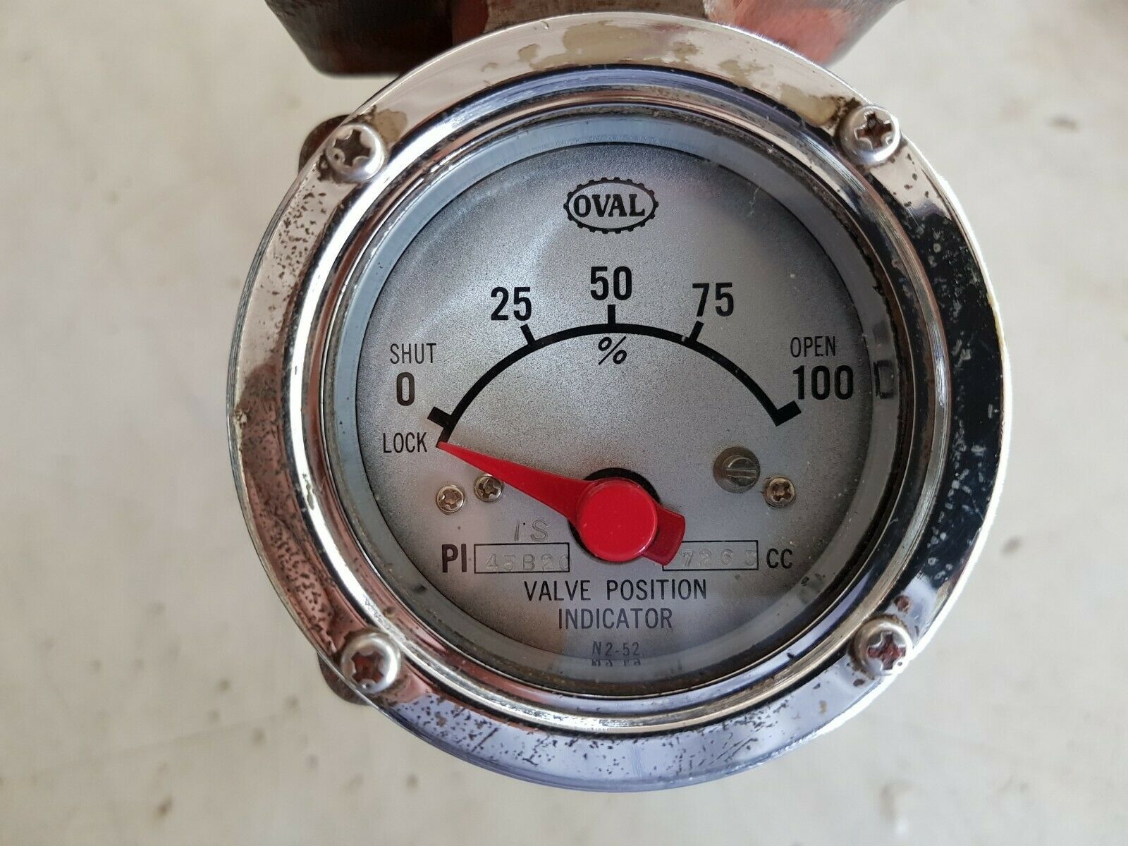 oval pi45b20 valve position indicator