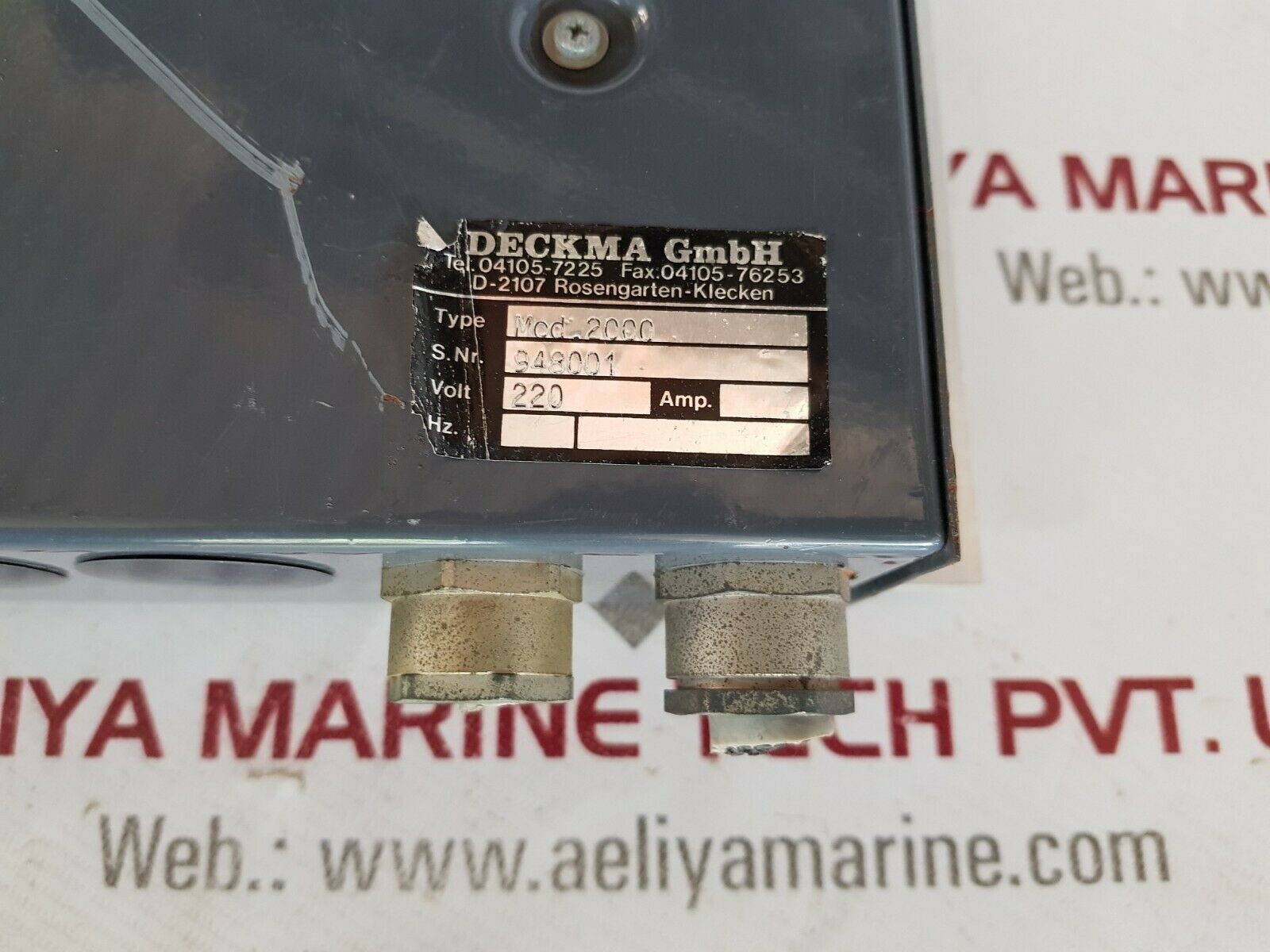 Deckma 815.5-6 gl fire alarm system 