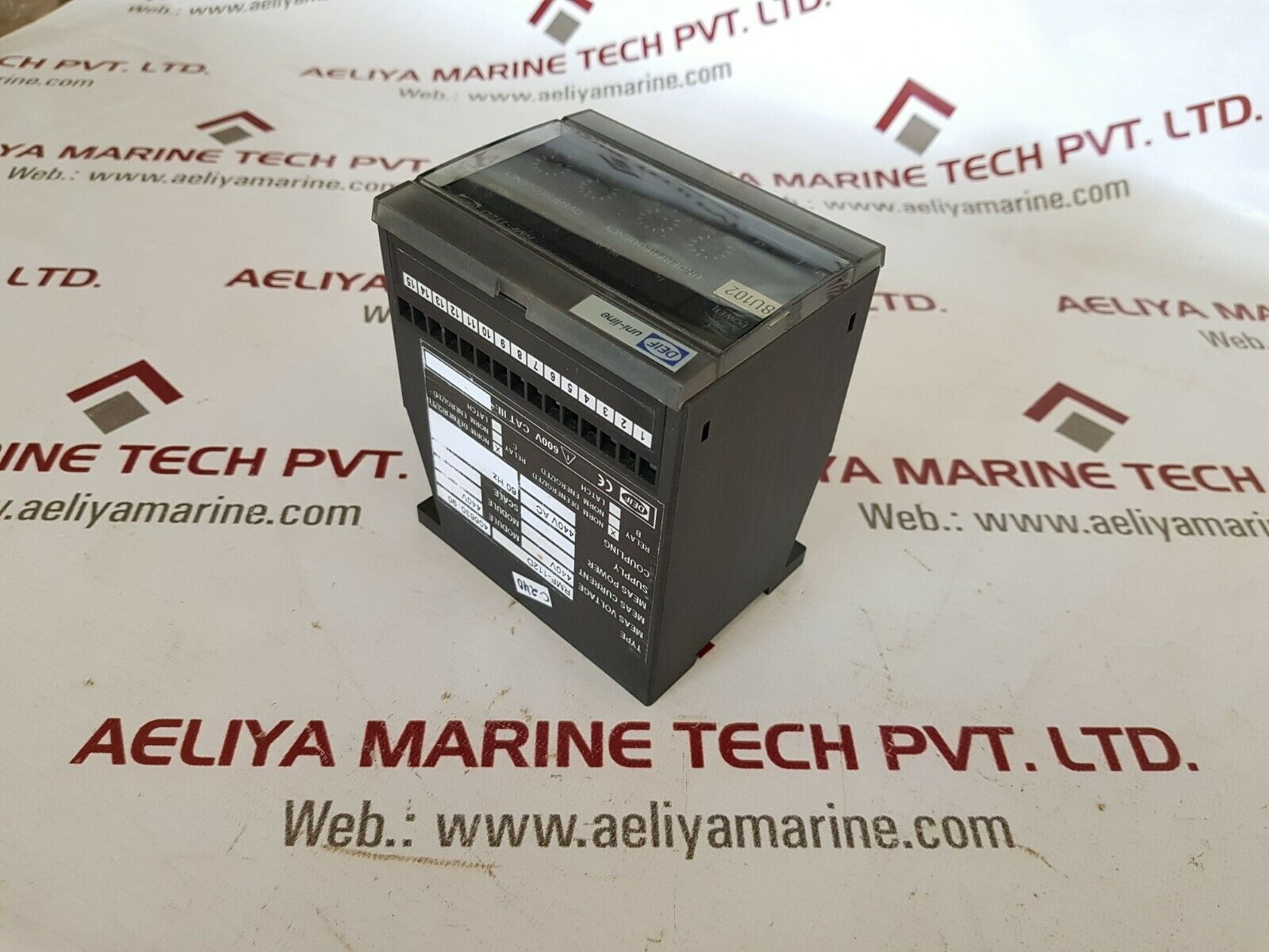 Deif rmf-112d frequency relay
