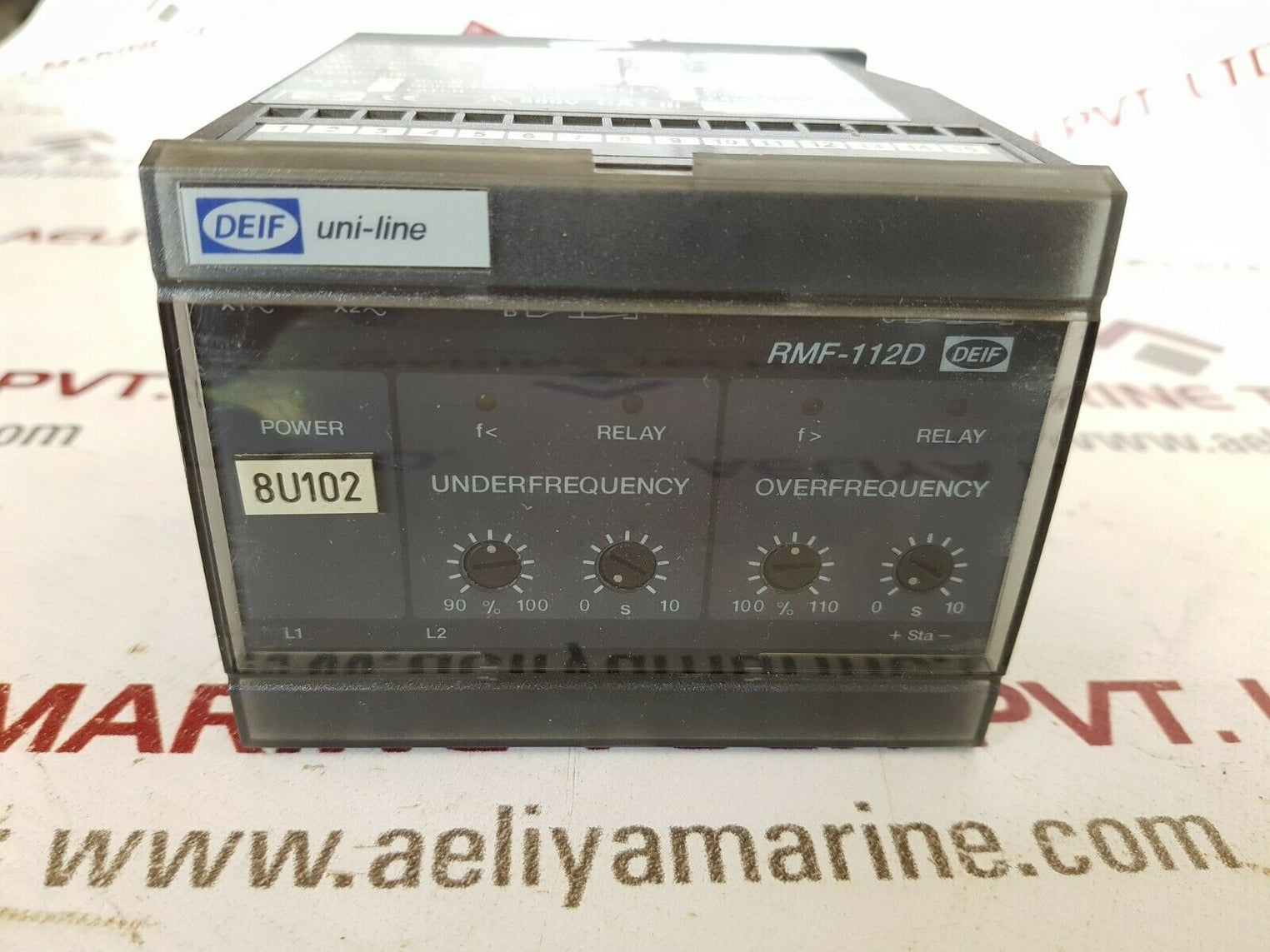 Deif rmf-112d frequency relay