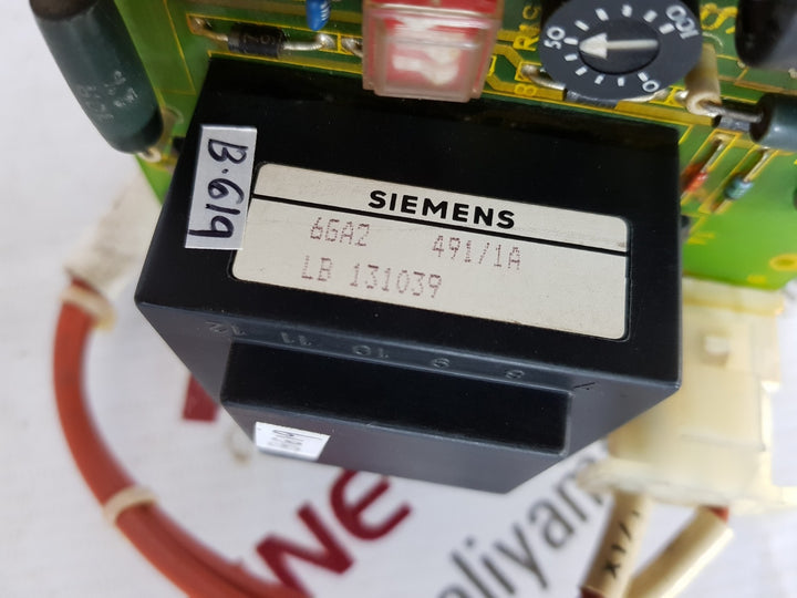 Siemens 6ga2491-1a automatic voltage regulator g33928-u2954-f002-b0-0036