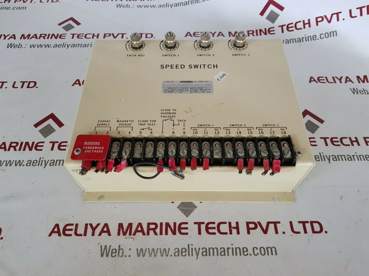 Woodward 8272-804 a speed switch