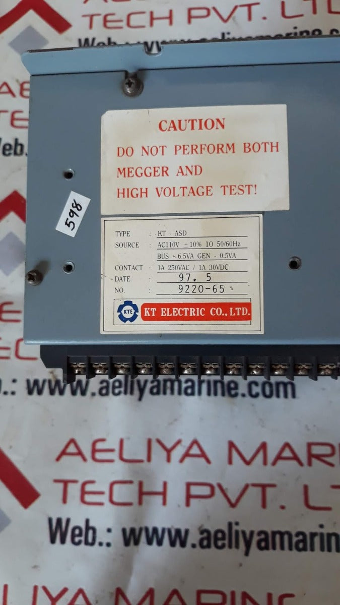 Kt Electric Kt-asd Automatic Synchronizing Device