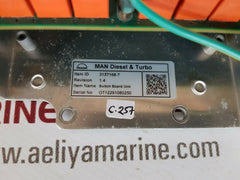 Man diesel & turbo 3157168-7 switch board unit