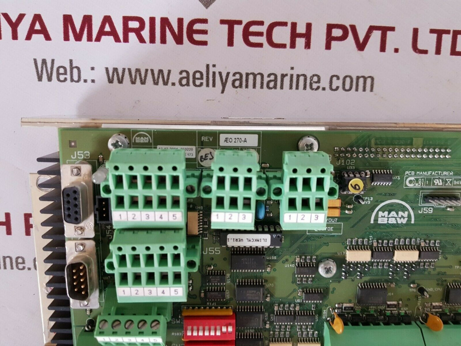 Man b&w 3157167-5.1 rev 1.4 master control unit