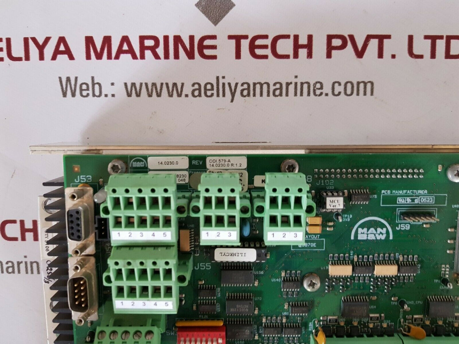 Man b&w 3157167-5.1 rev 1.4 master control unit