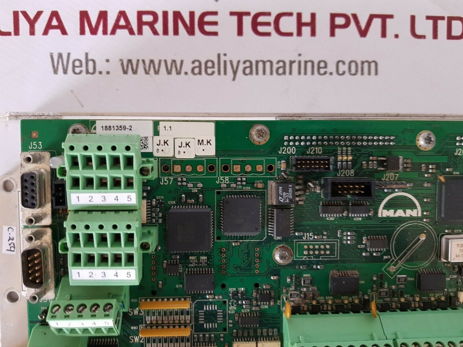 Man Diesel & Turbo 1881610-7 Master Control Unit Rev1.3