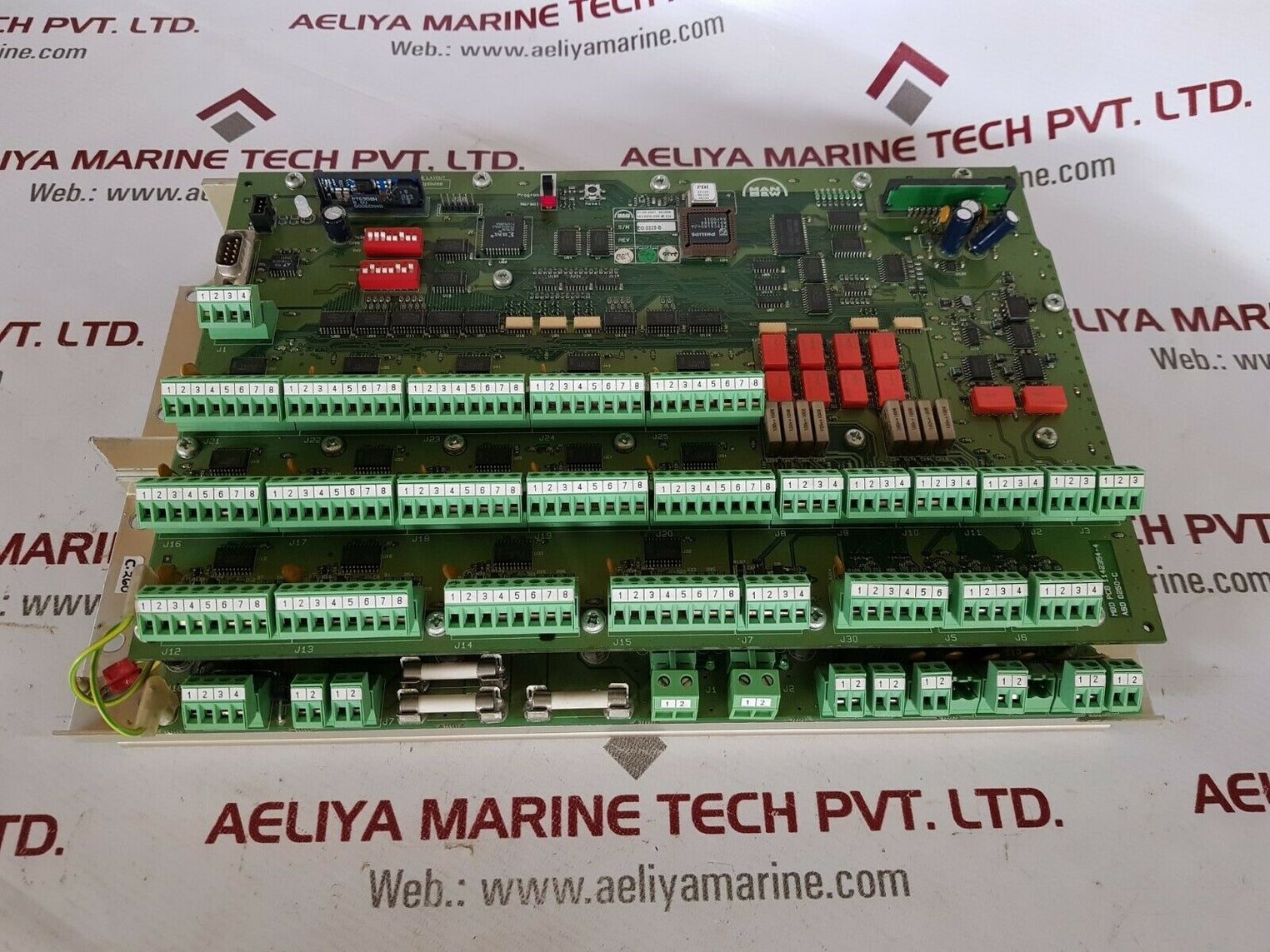 Man b&w mbd pcb 1142354-4 backup control unit asd 0250-c